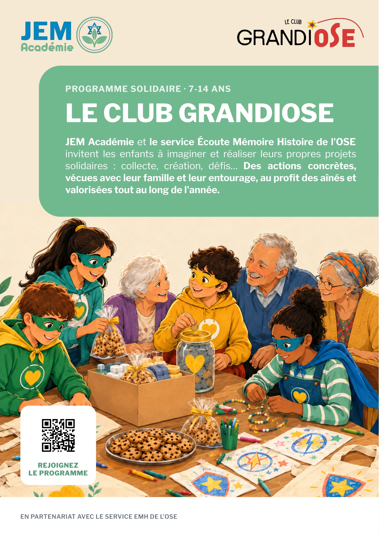 GrandiOSE : grandir en s’engageant auprès des aînés